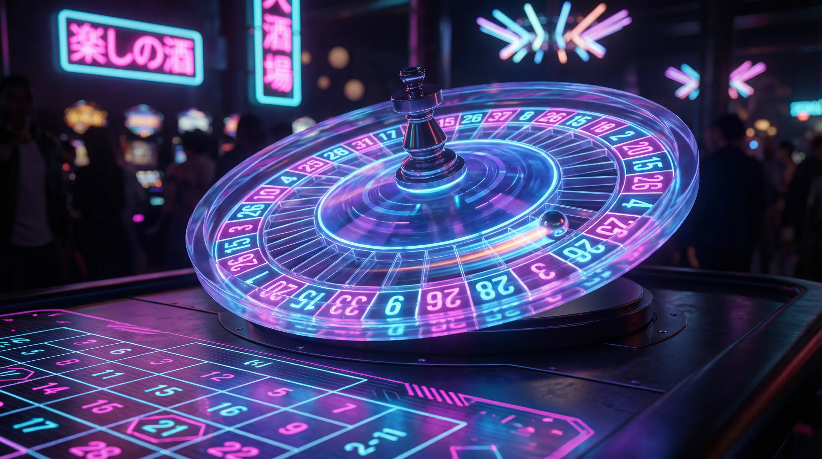 博彩平台赛博朋克轮盘赌游戏