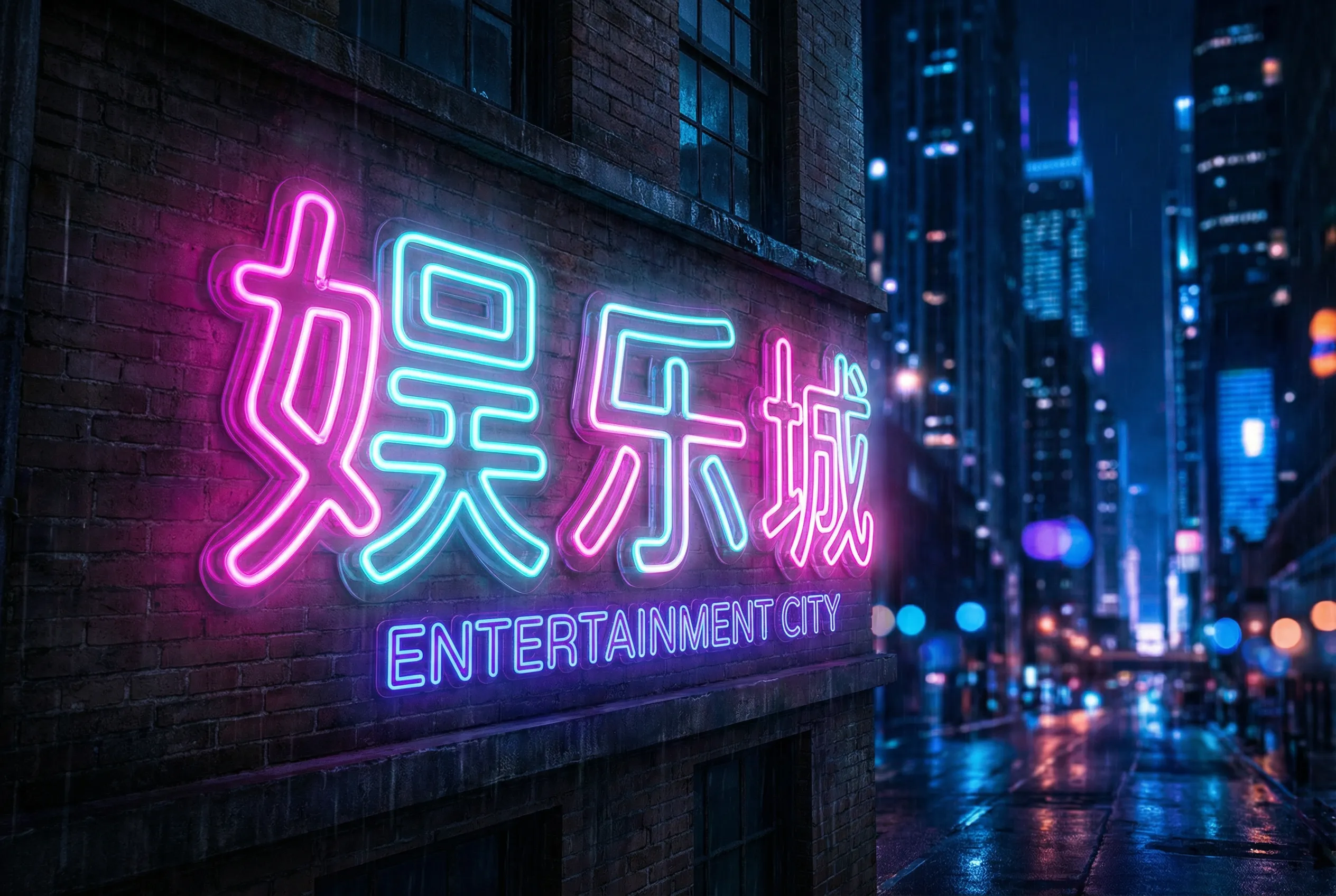 博彩平台霓虹都市Logo