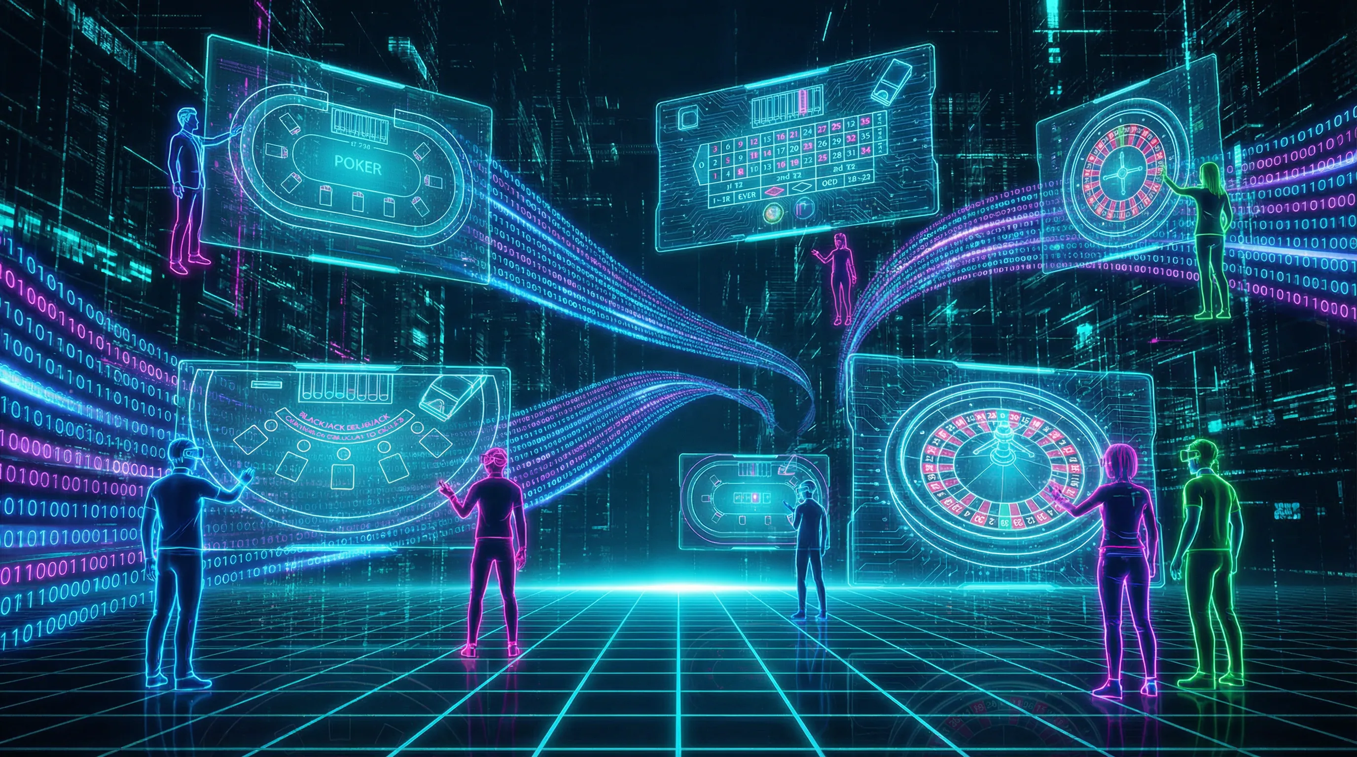 博彩平台线上赌场赛博朋克数字世界